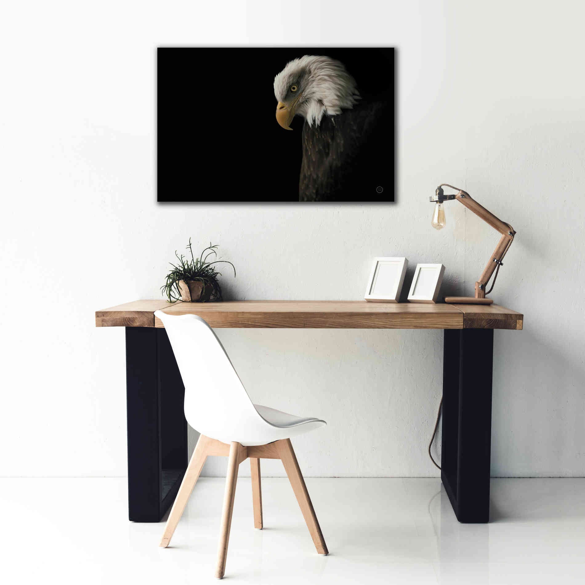'Eagle Bow' by Nathan Larson, Canvas Wall Art,40 x 26