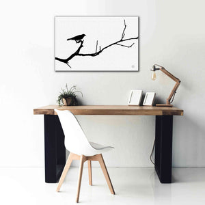 'Bird Silhouette' by Nathan Larson, Canvas Wall Art,40 x 26