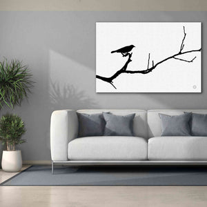 'Bird Silhouette' by Nathan Larson, Canvas Wall Art,60 x 40