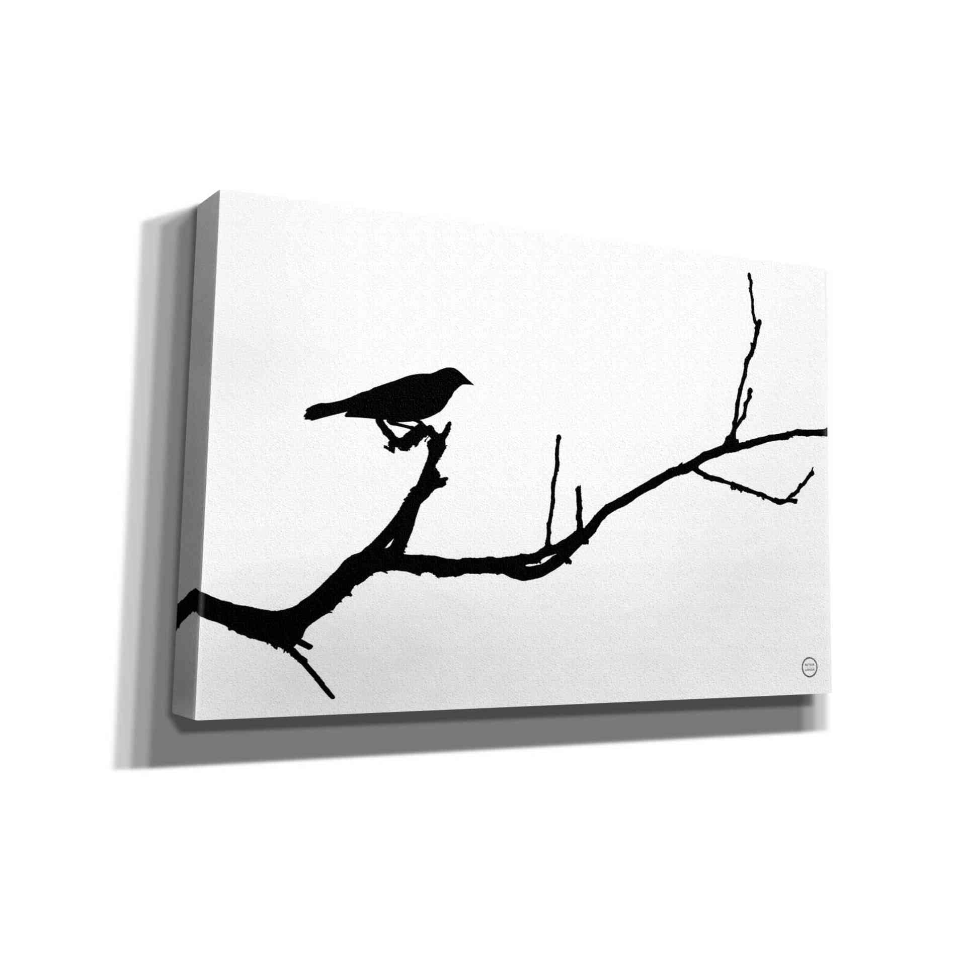 'Bird Silhouette' by Nathan Larson, Canvas Wall Art