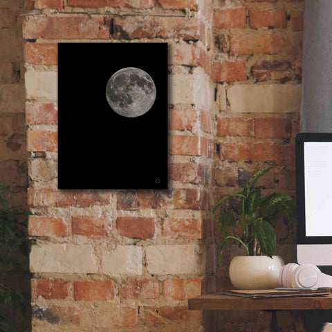 Image of 'Moon Detail I' by Nathan Larson, Canvas Wall Art,12 x 16