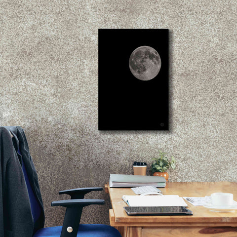 Image of 'Moon Detail I' by Nathan Larson, Canvas Wall Art,18 x 26