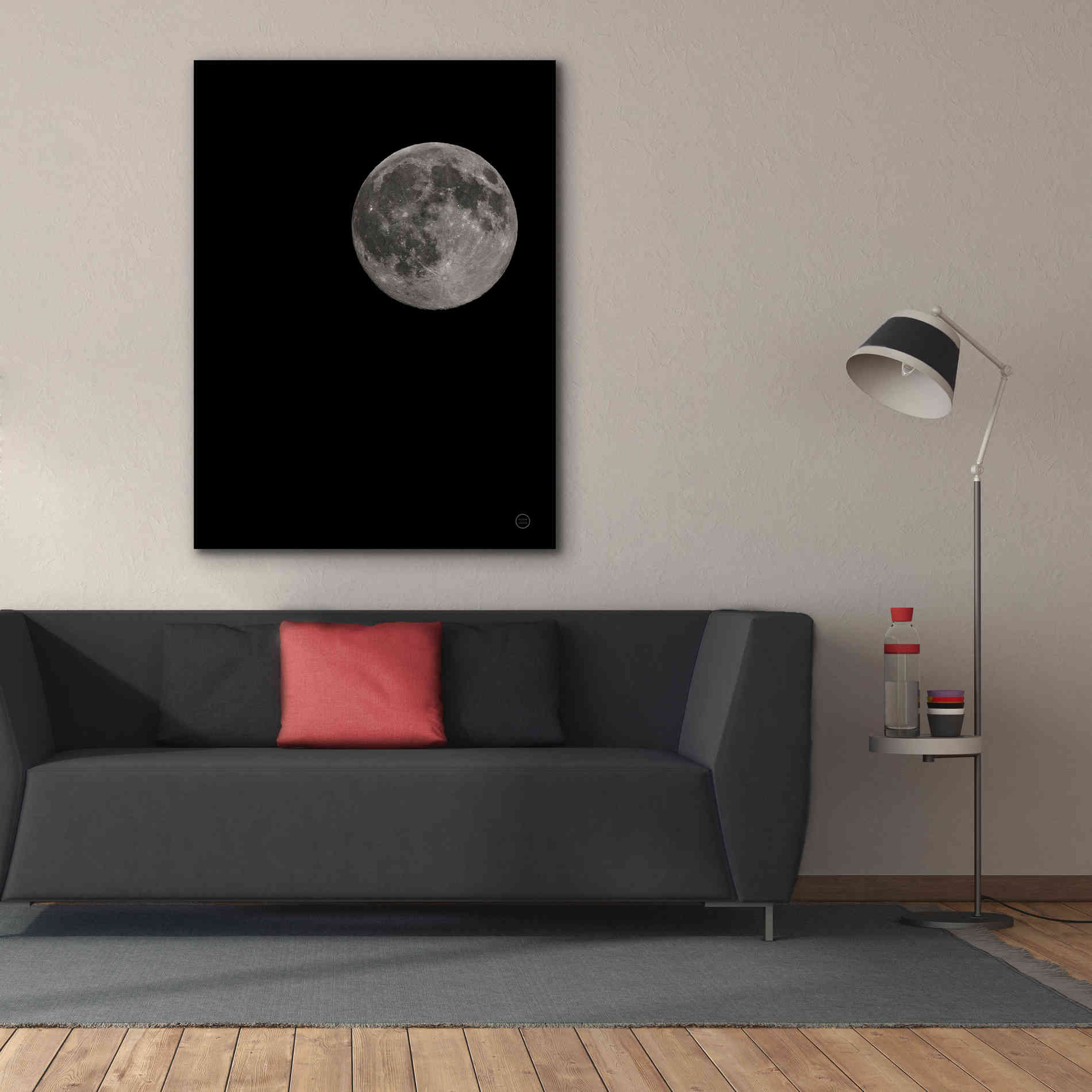 'Moon Detail I' by Nathan Larson, Canvas Wall Art,40 x 54