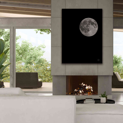 Image of 'Moon Detail I' by Nathan Larson, Canvas Wall Art,40 x 54