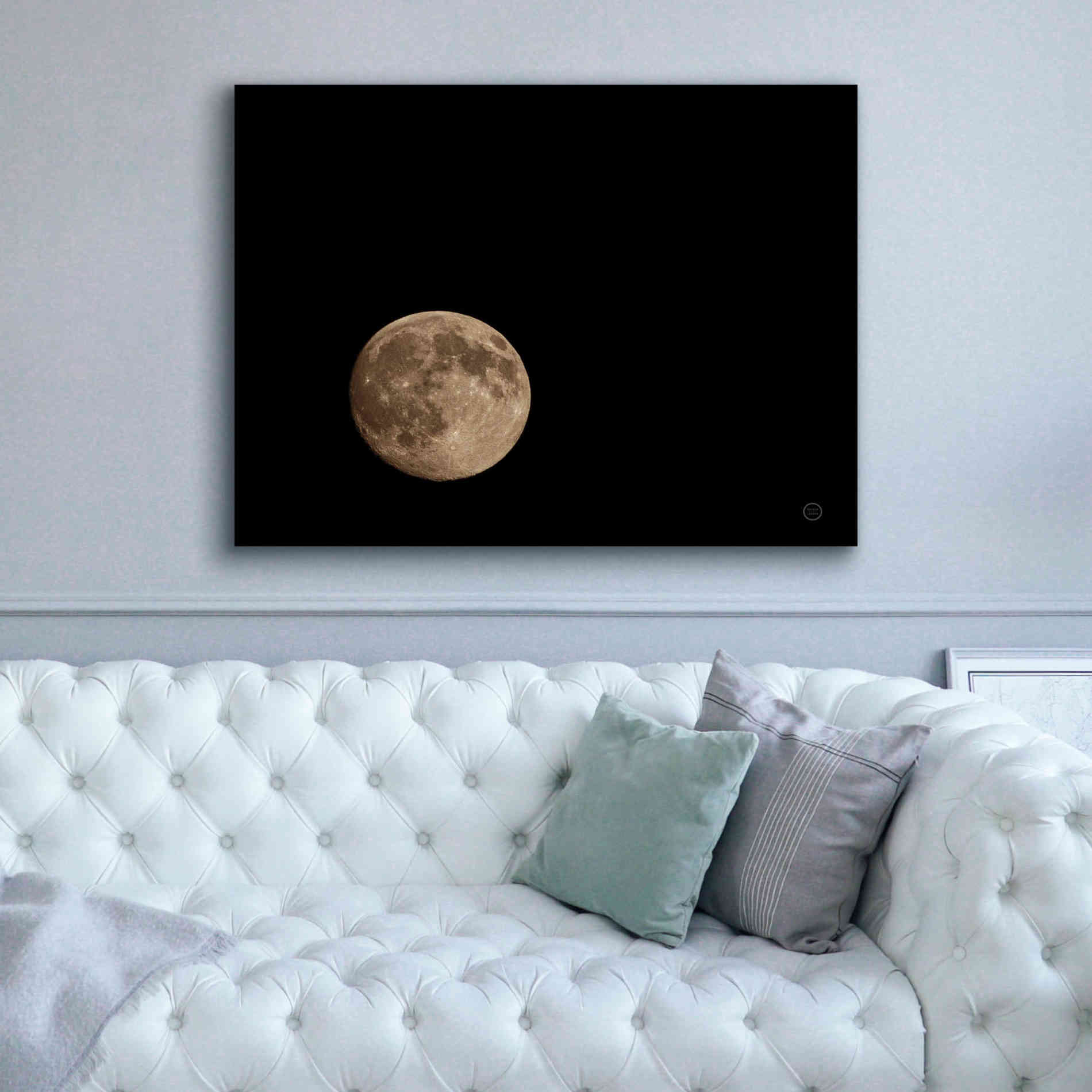 'Moon Detail II' by Nathan Larson, Canvas Wall Art,54 x 40