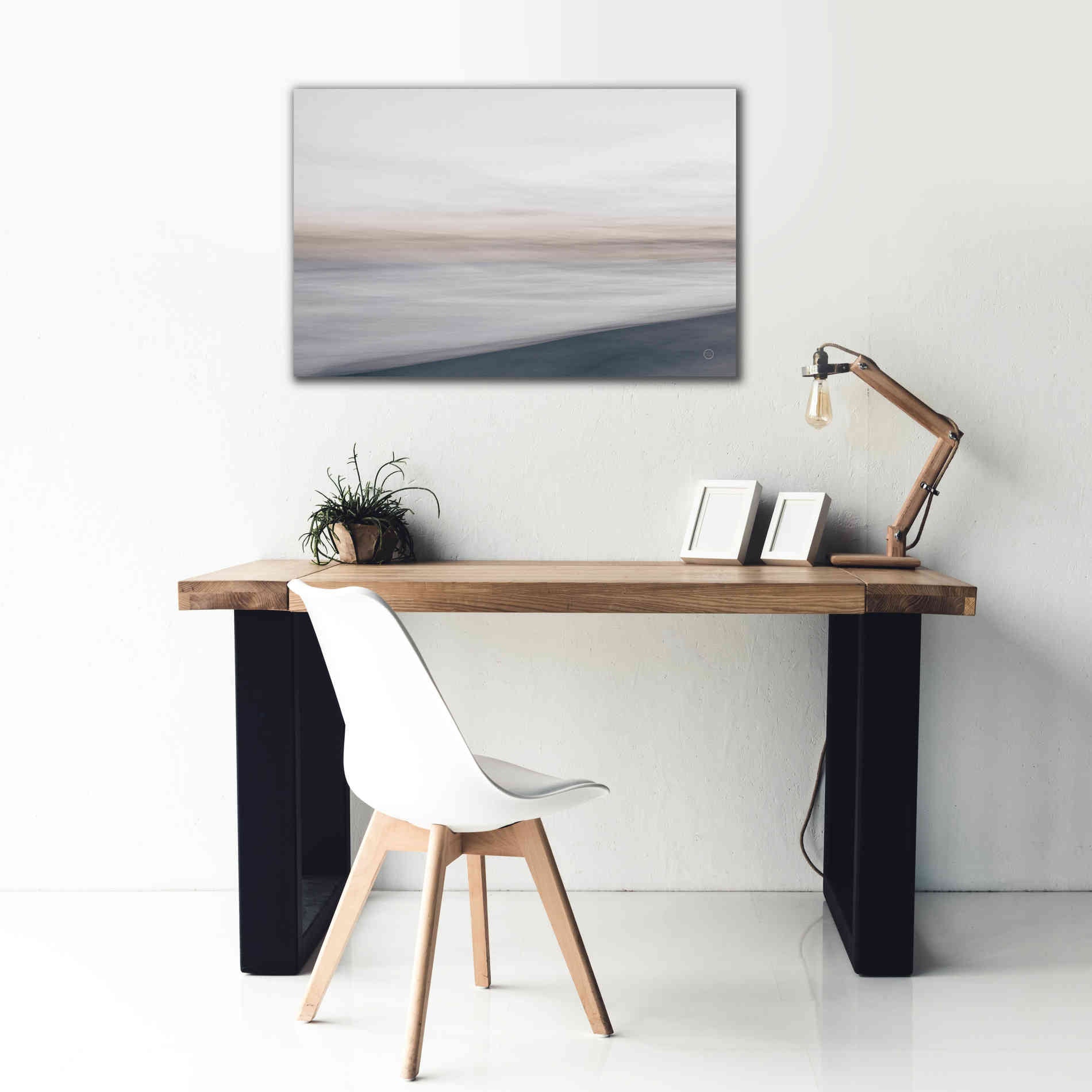 'Waves Move Me I' by Nathan Larson, Canvas Wall Art,40 x 26