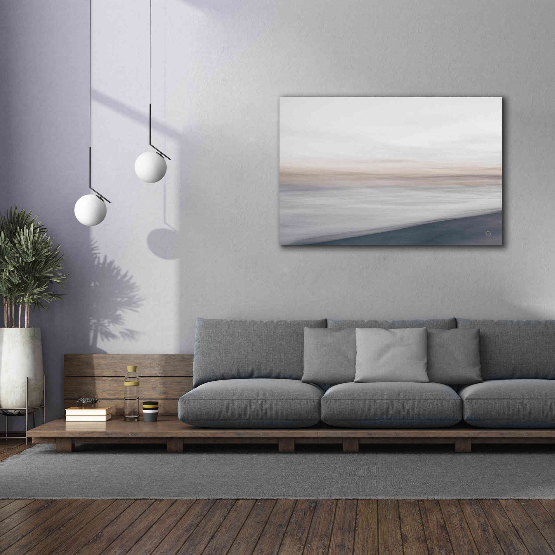 'Waves Move Me I' by Nathan Larson, Canvas Wall Art,60 x 40