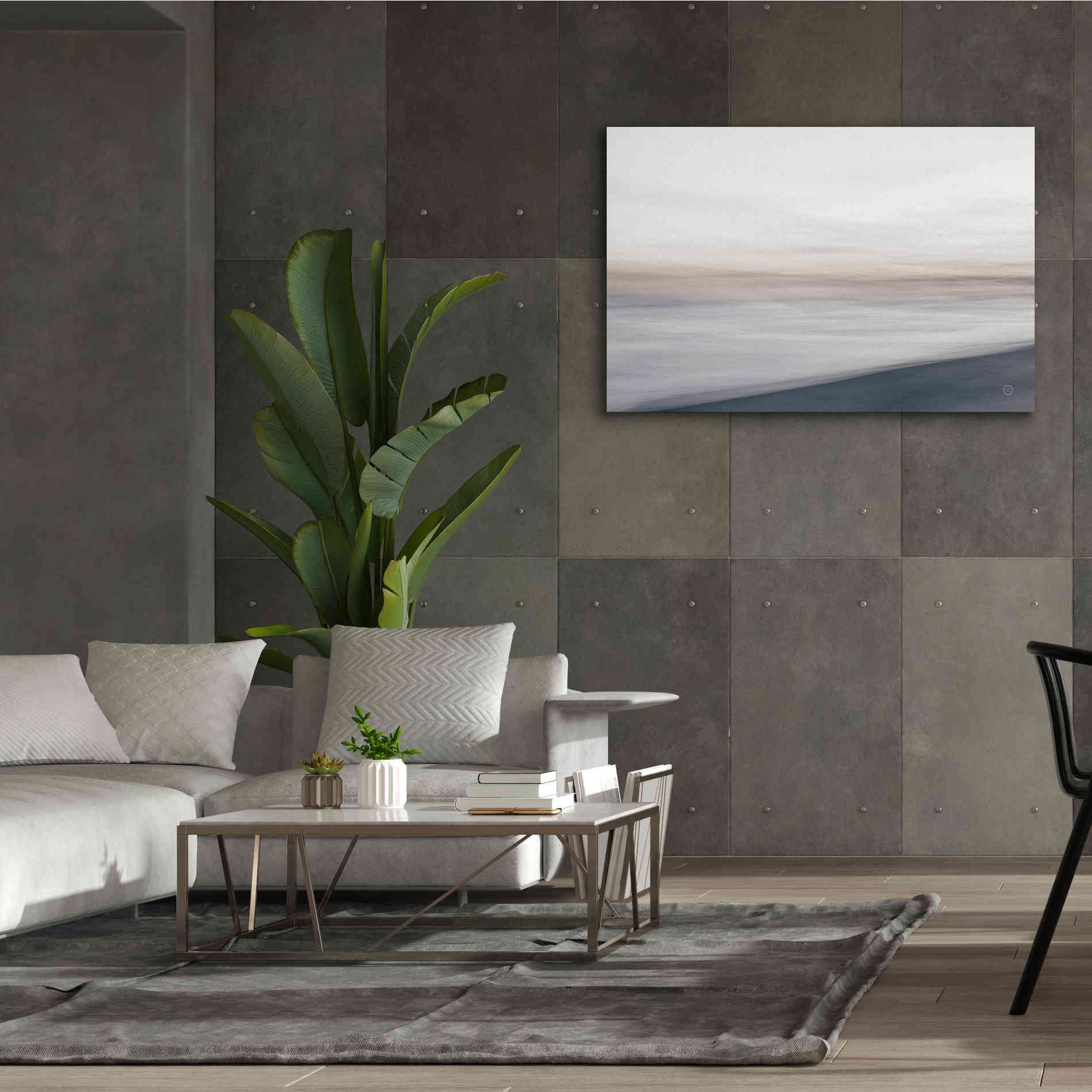 'Waves Move Me I' by Nathan Larson, Canvas Wall Art,60 x 40