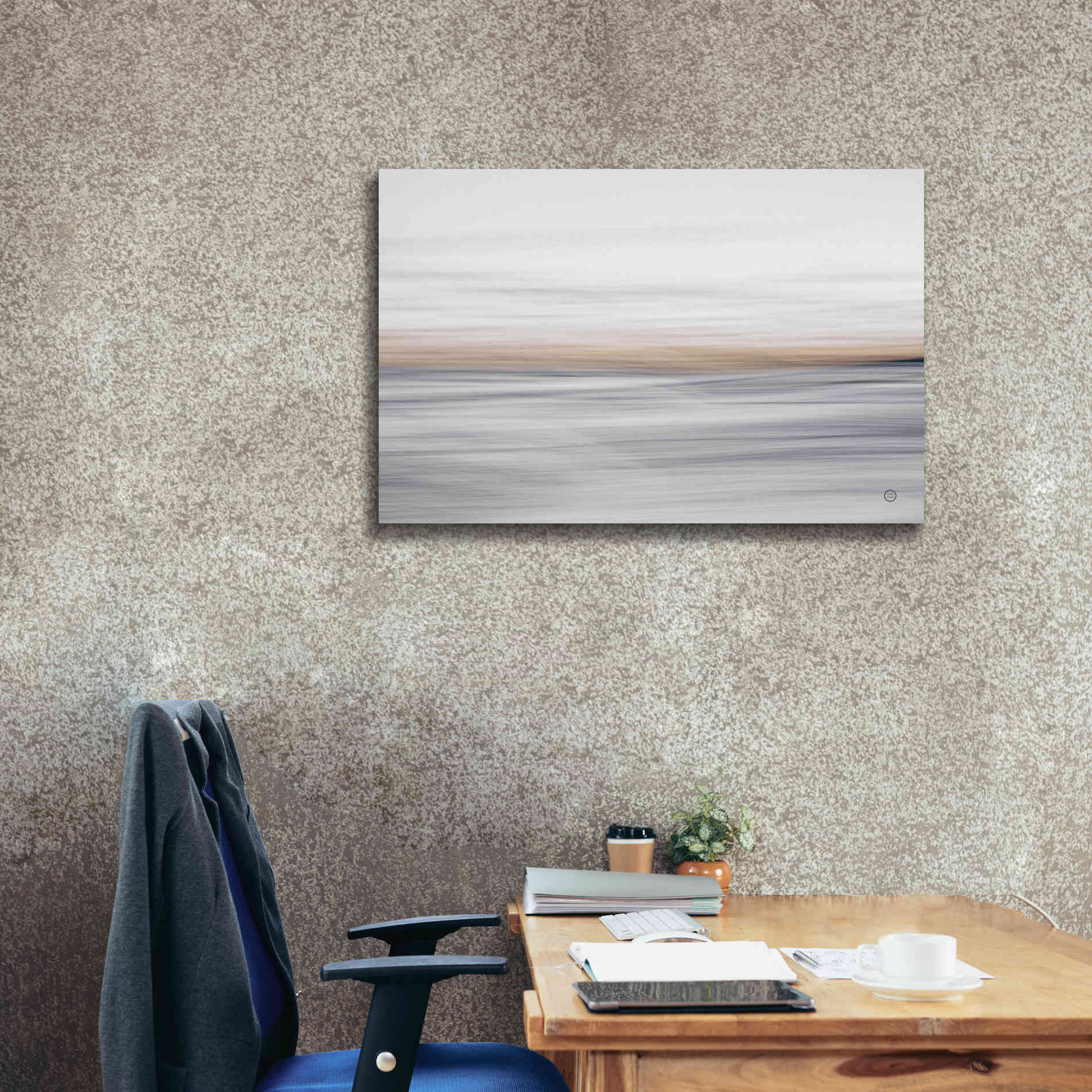'Waves Move Me II' by Nathan Larson, Canvas Wall Art,40 x 26