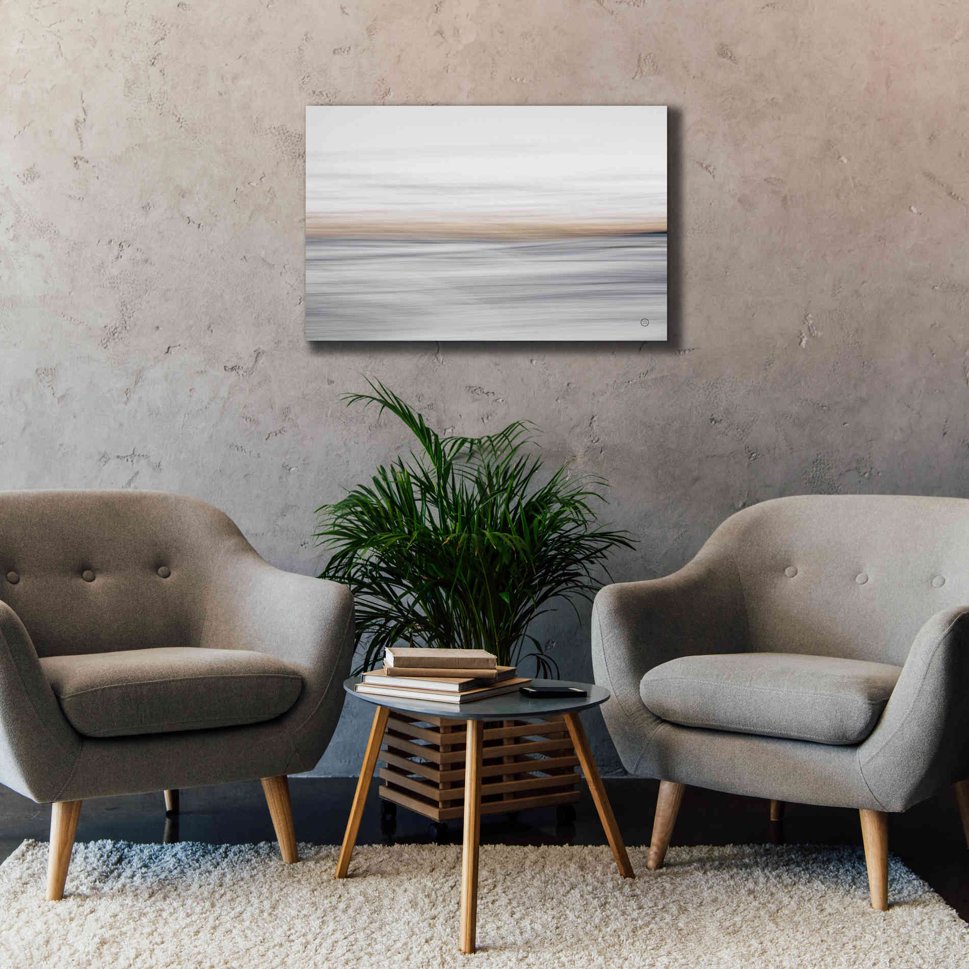 'Waves Move Me II' by Nathan Larson, Canvas Wall Art,40 x 26