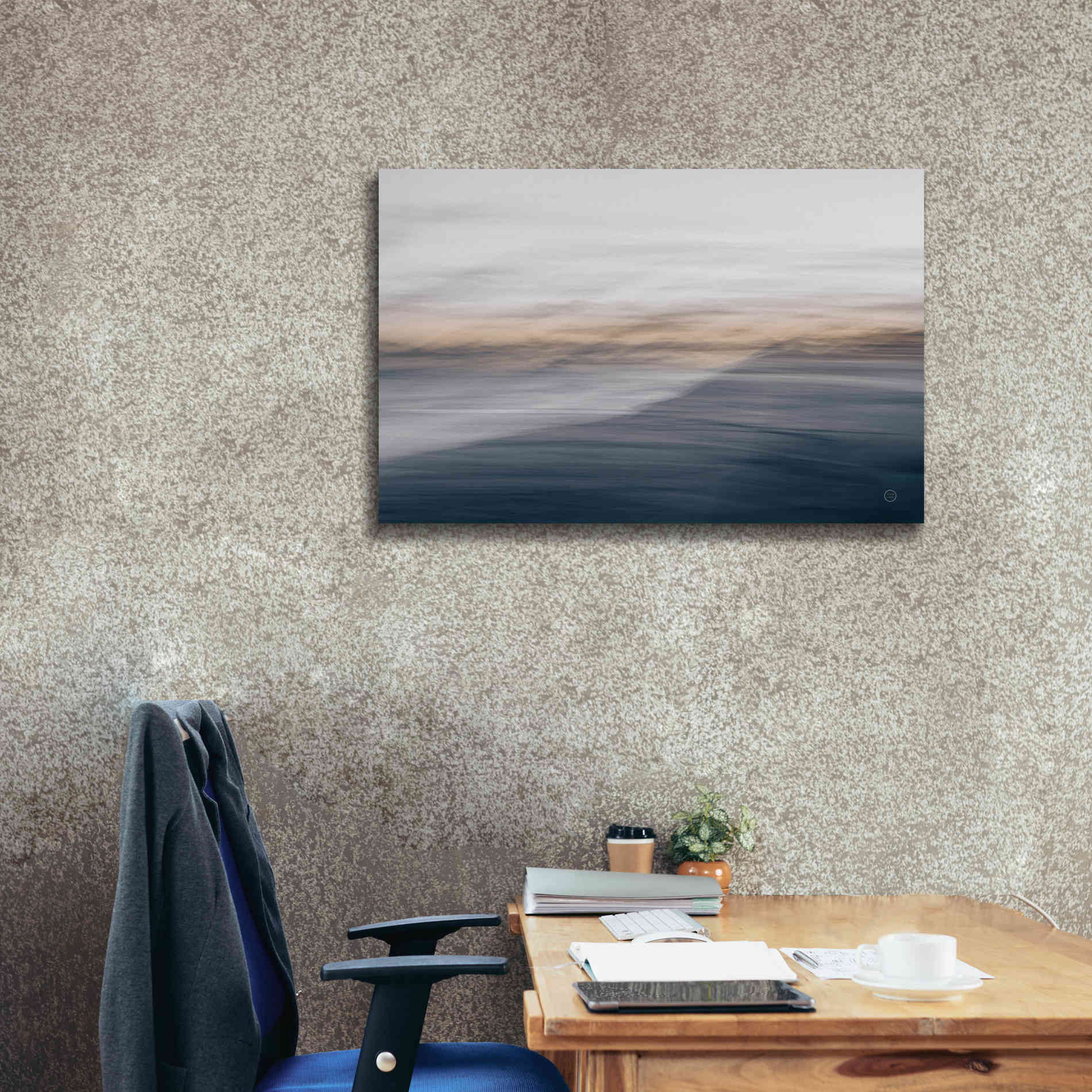 'Waves Move Me III' by Nathan Larson, Canvas Wall Art,40 x 26