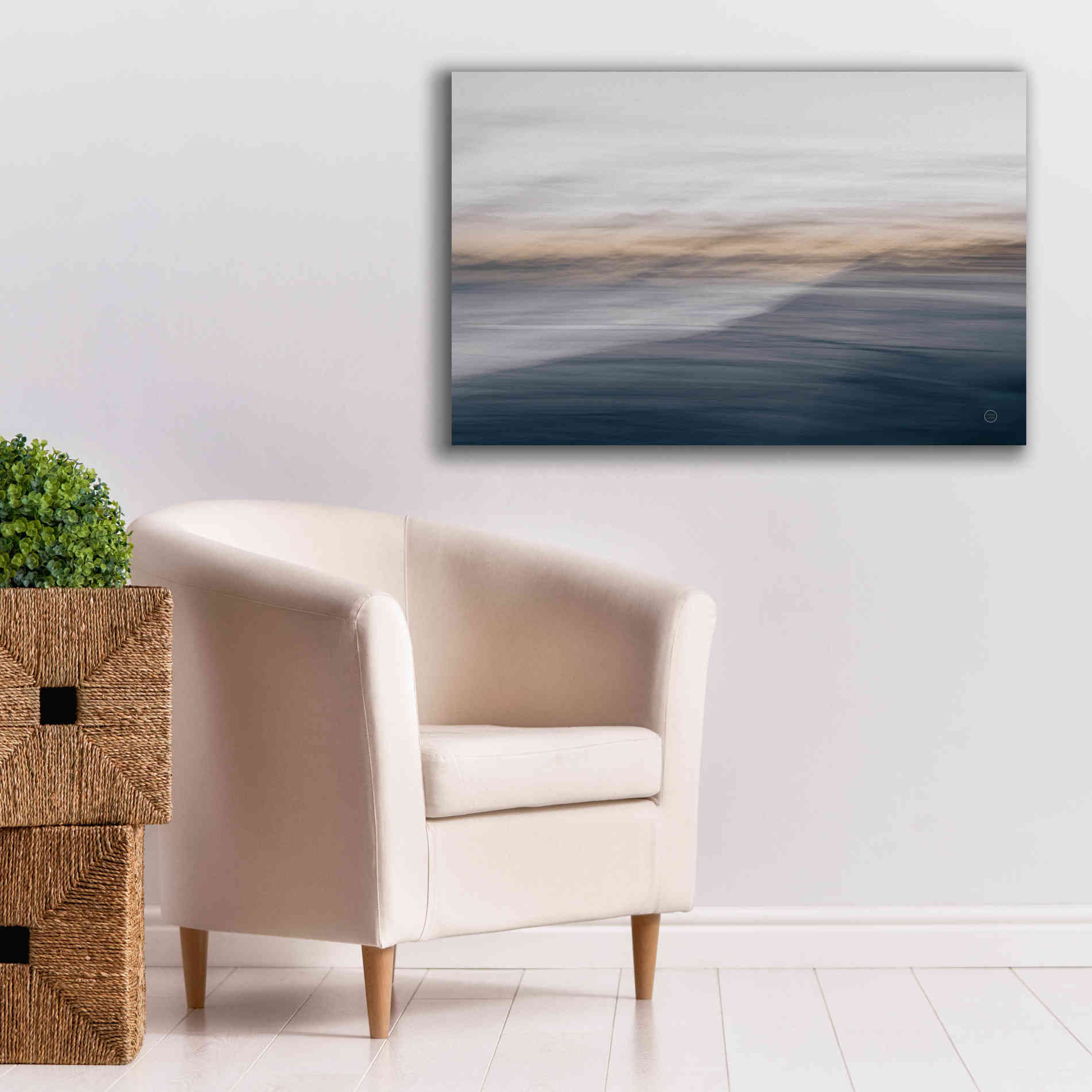 'Waves Move Me III' by Nathan Larson, Canvas Wall Art,40 x 26