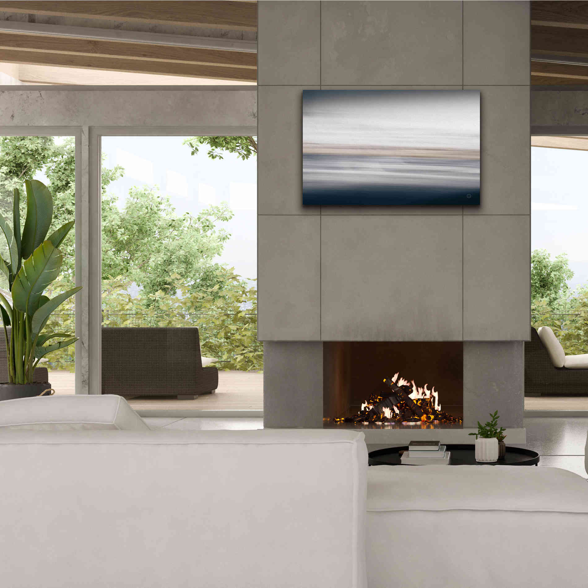 'Waves Move Me IV' by Nathan Larson, Canvas Wall Art,40 x 26