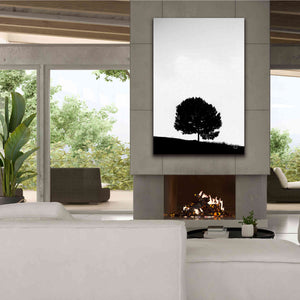 'Lone Tree Hill' by Nathan Larson, Canvas Wall Art,40 x 60