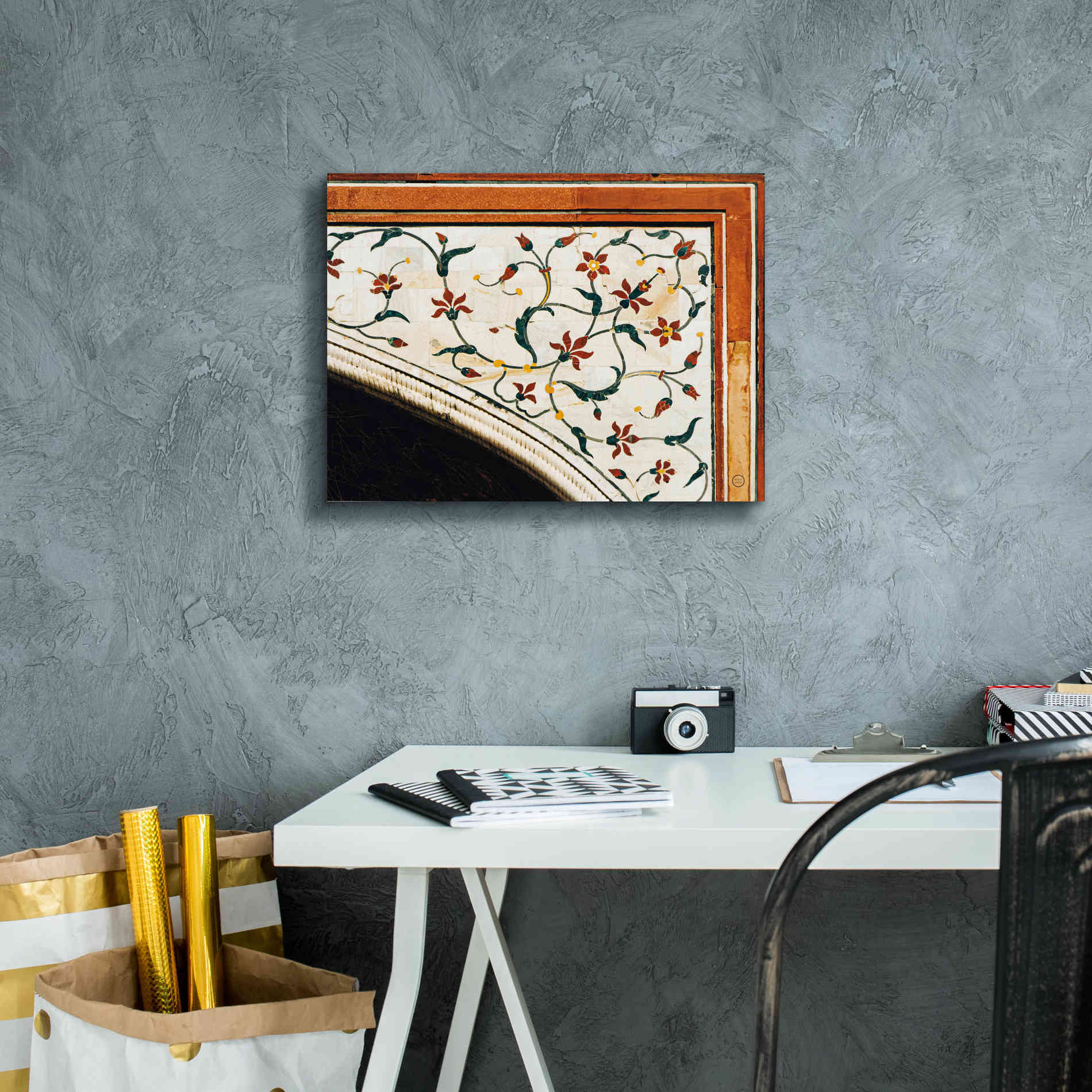 'Mosaic I' by Nathan Larson, Canvas Wall Art,16 x 12