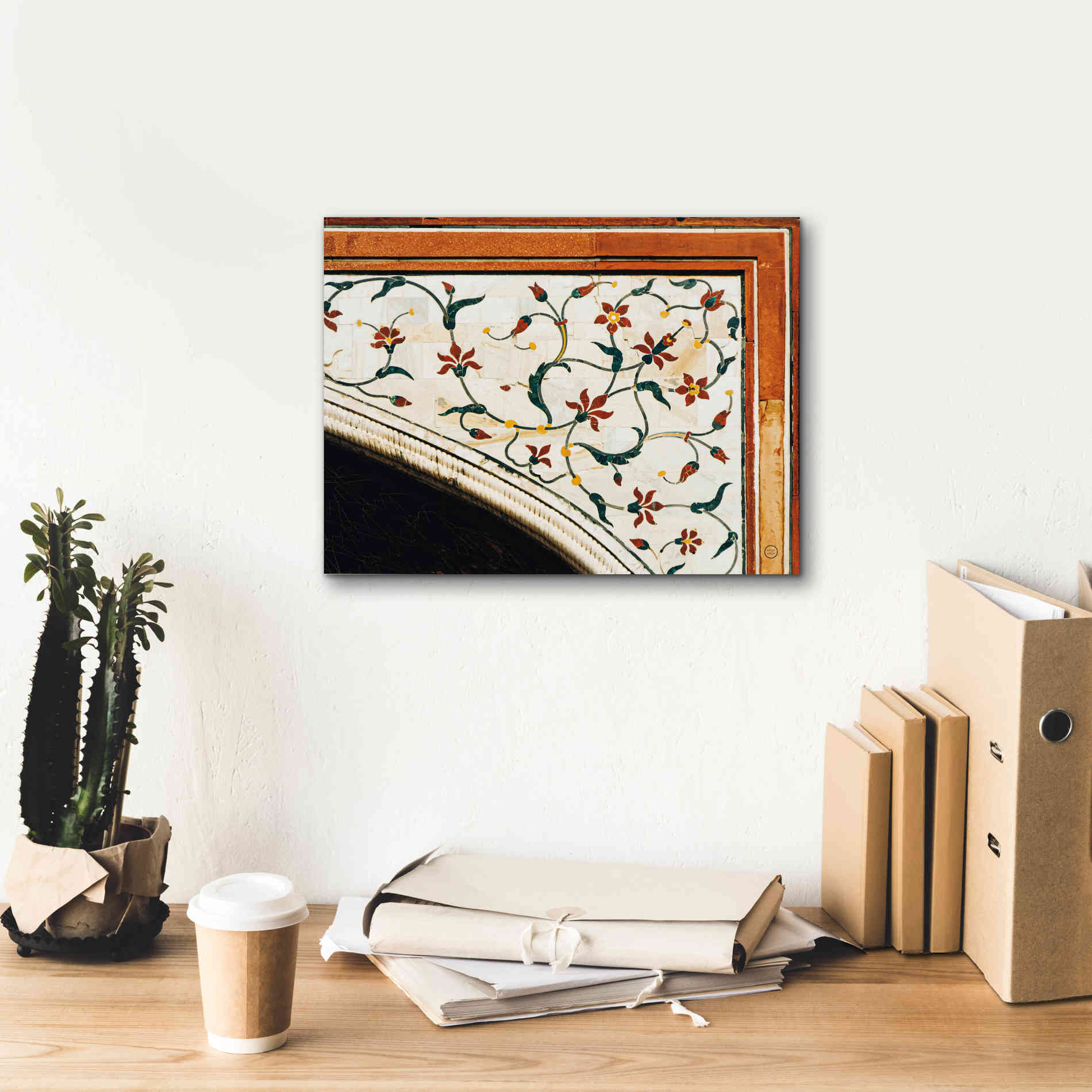 'Mosaic I' by Nathan Larson, Canvas Wall Art,16 x 12