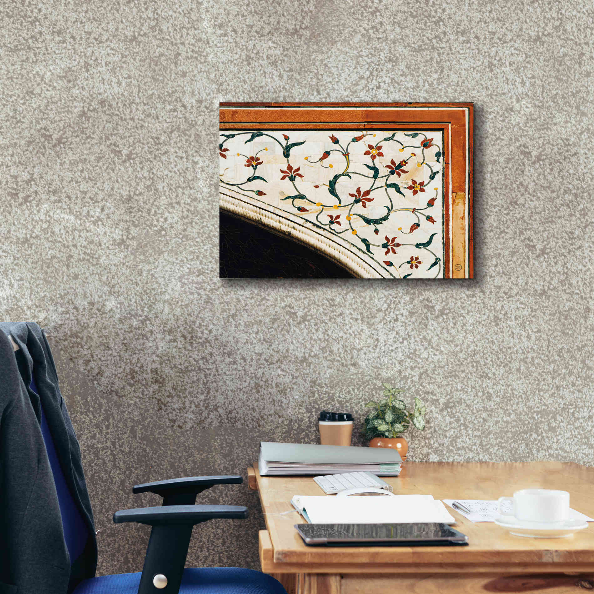 'Mosaic I' by Nathan Larson, Canvas Wall Art,26 x 18