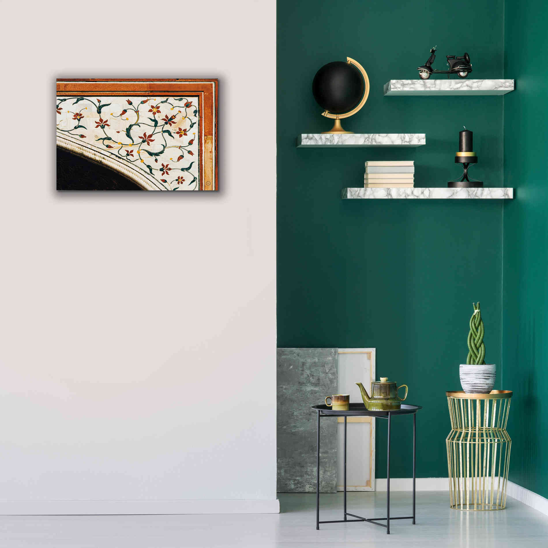 'Mosaic I' by Nathan Larson, Canvas Wall Art,26 x 18