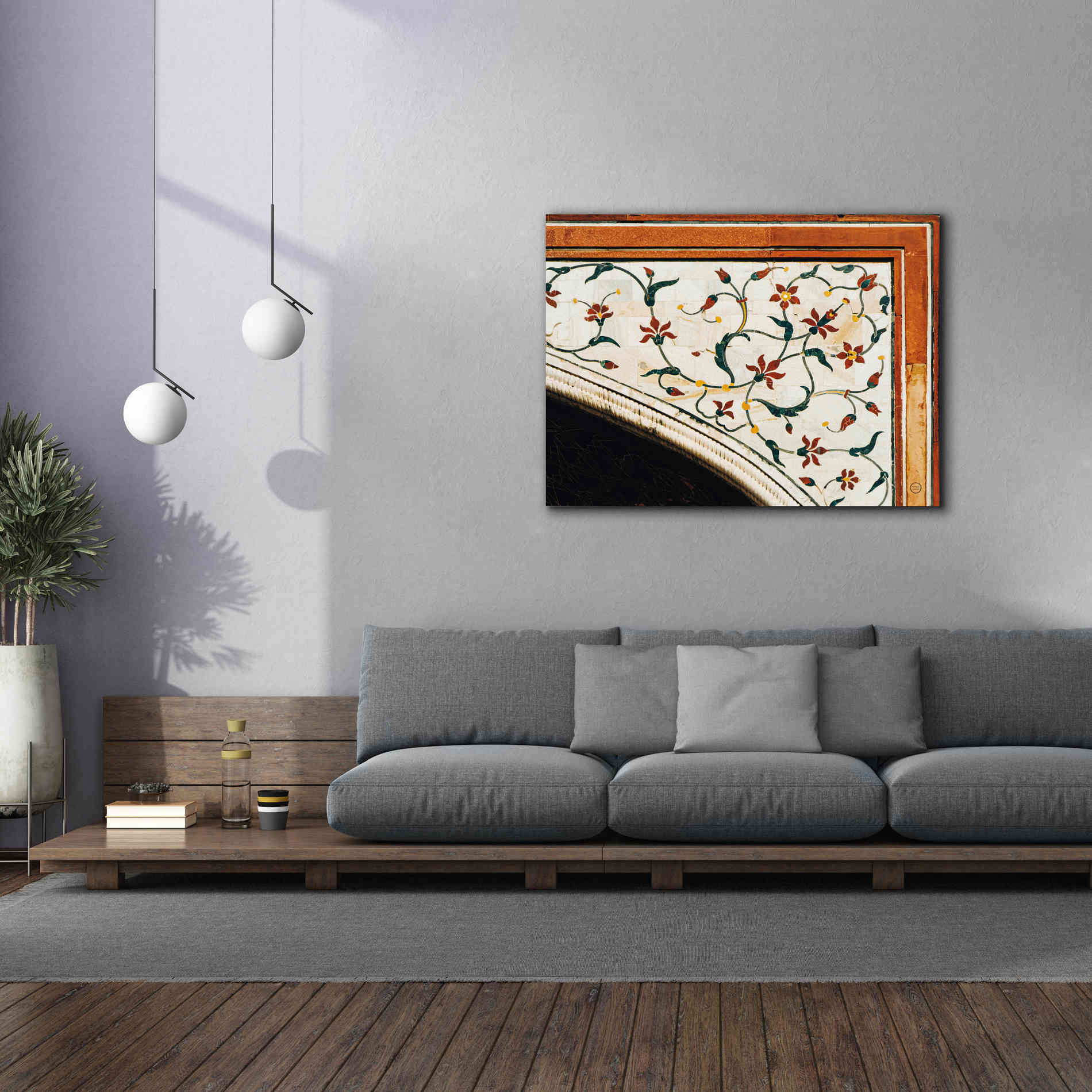 'Mosaic I' by Nathan Larson, Canvas Wall Art,54 x 40