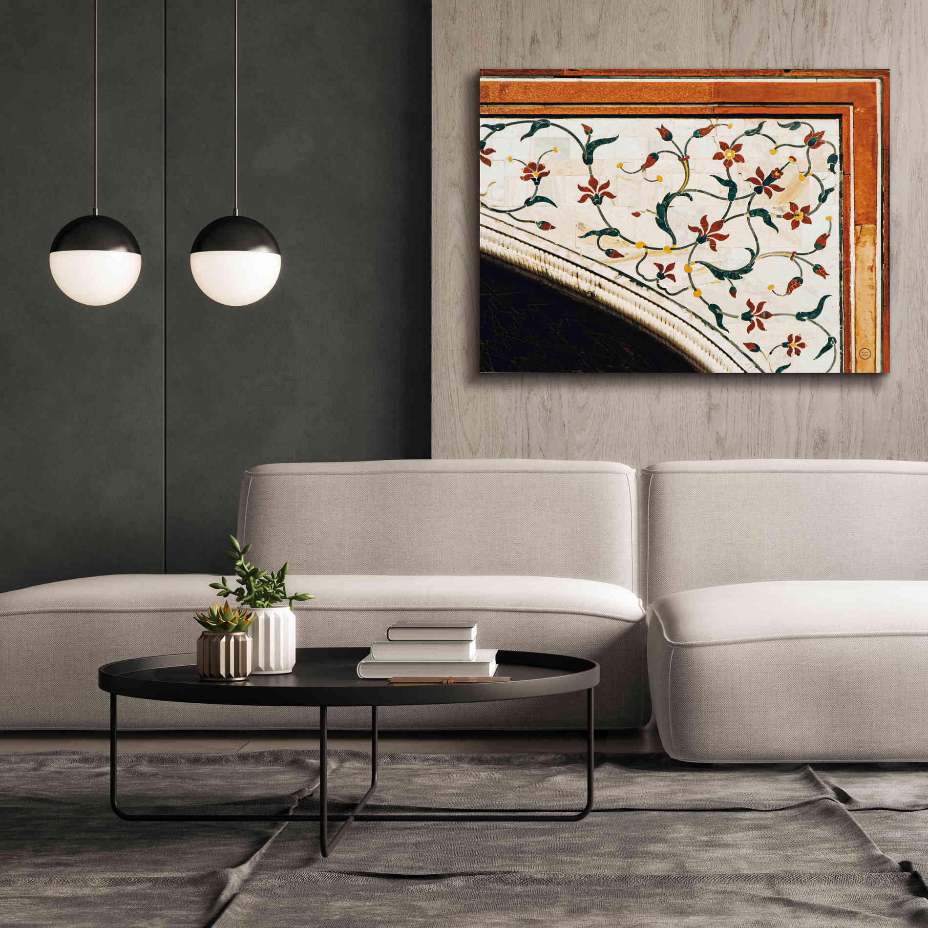 'Mosaic I' by Nathan Larson, Canvas Wall Art,54 x 40