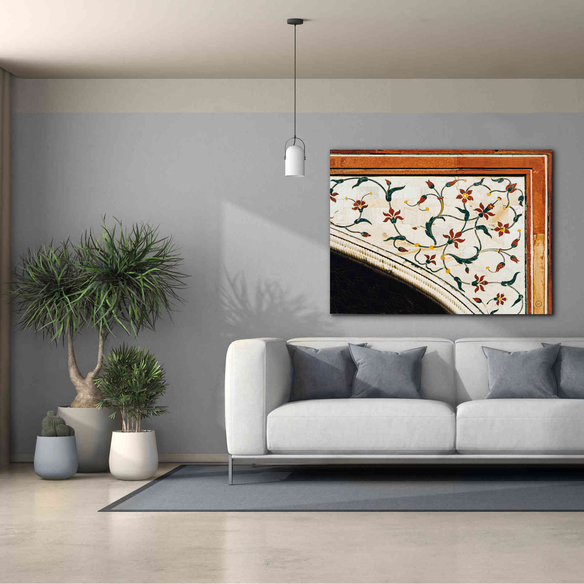 'Mosaic I' by Nathan Larson, Canvas Wall Art,54 x 40
