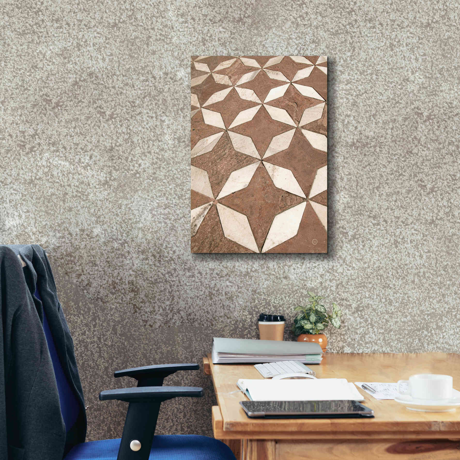 'Mosaic III' by Nathan Larson, Canvas Wall Art,18 x 26