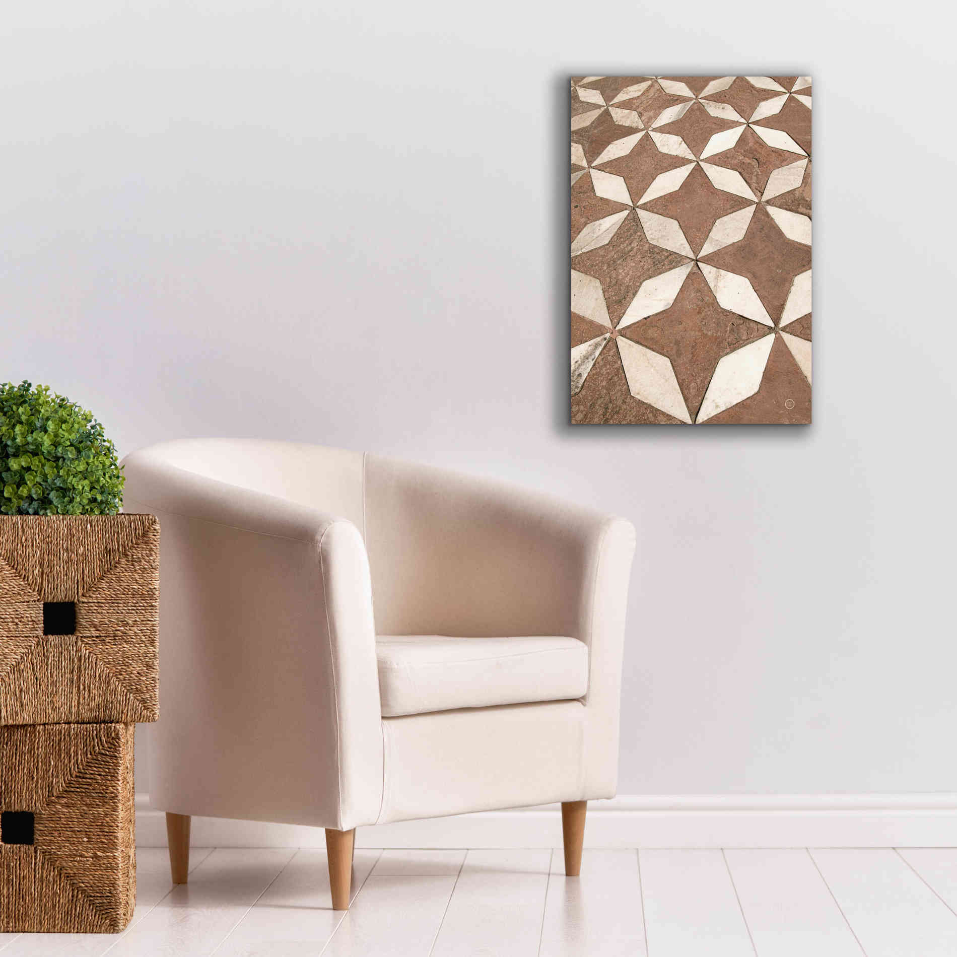 'Mosaic III' by Nathan Larson, Canvas Wall Art,18 x 26