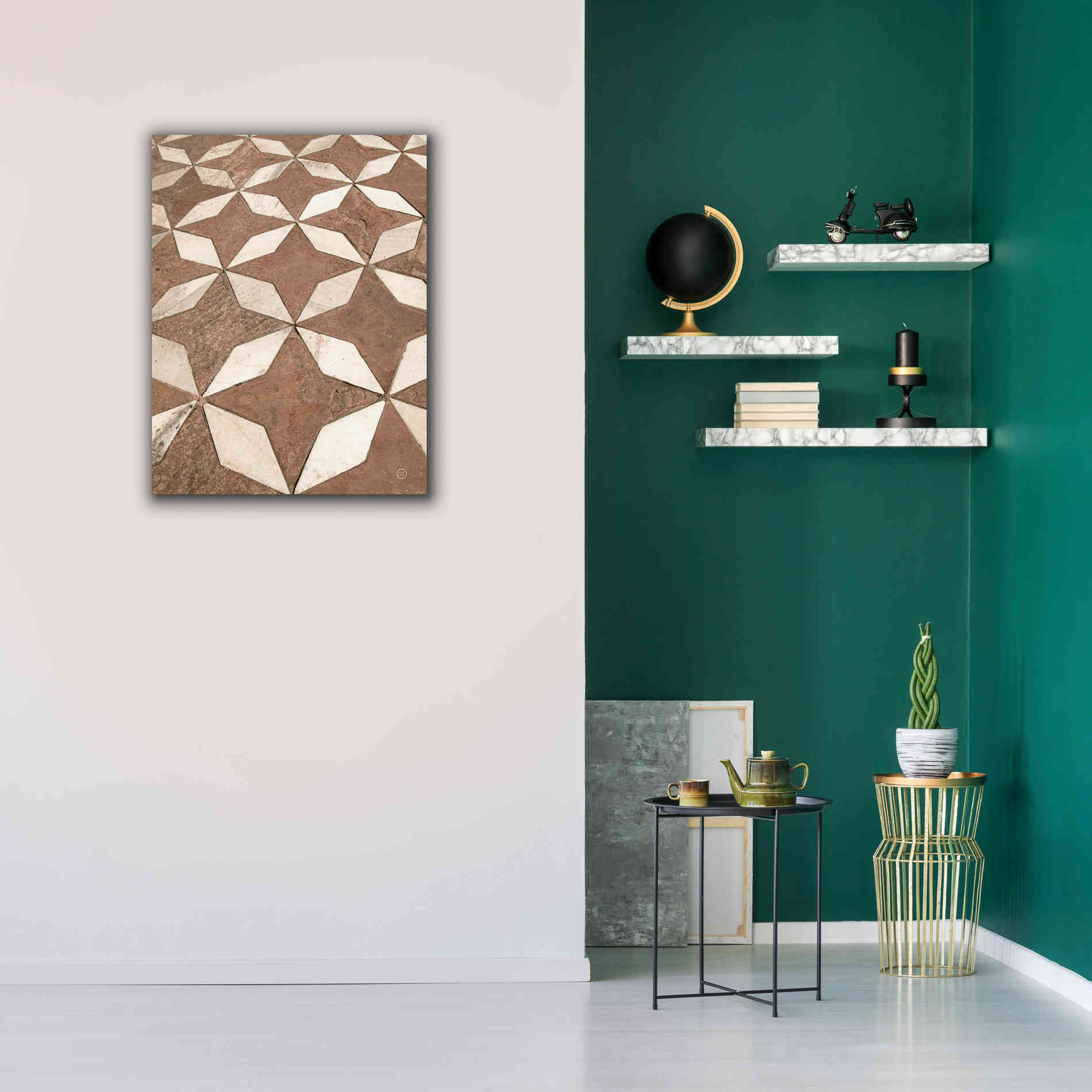 'Mosaic III' by Nathan Larson, Canvas Wall Art,26 x 34