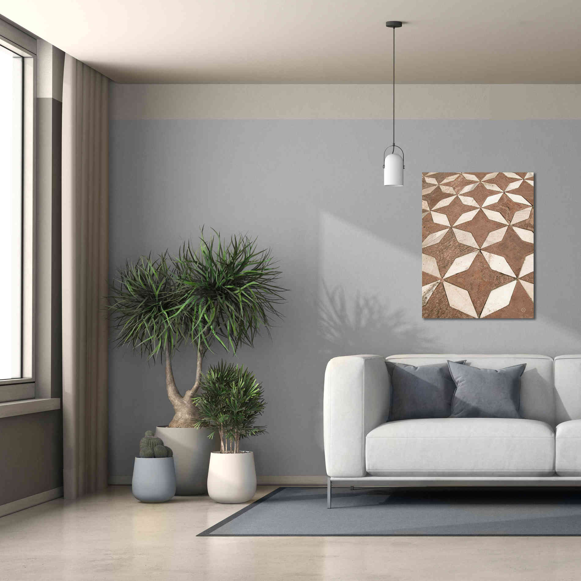 'Mosaic III' by Nathan Larson, Canvas Wall Art,26 x 34