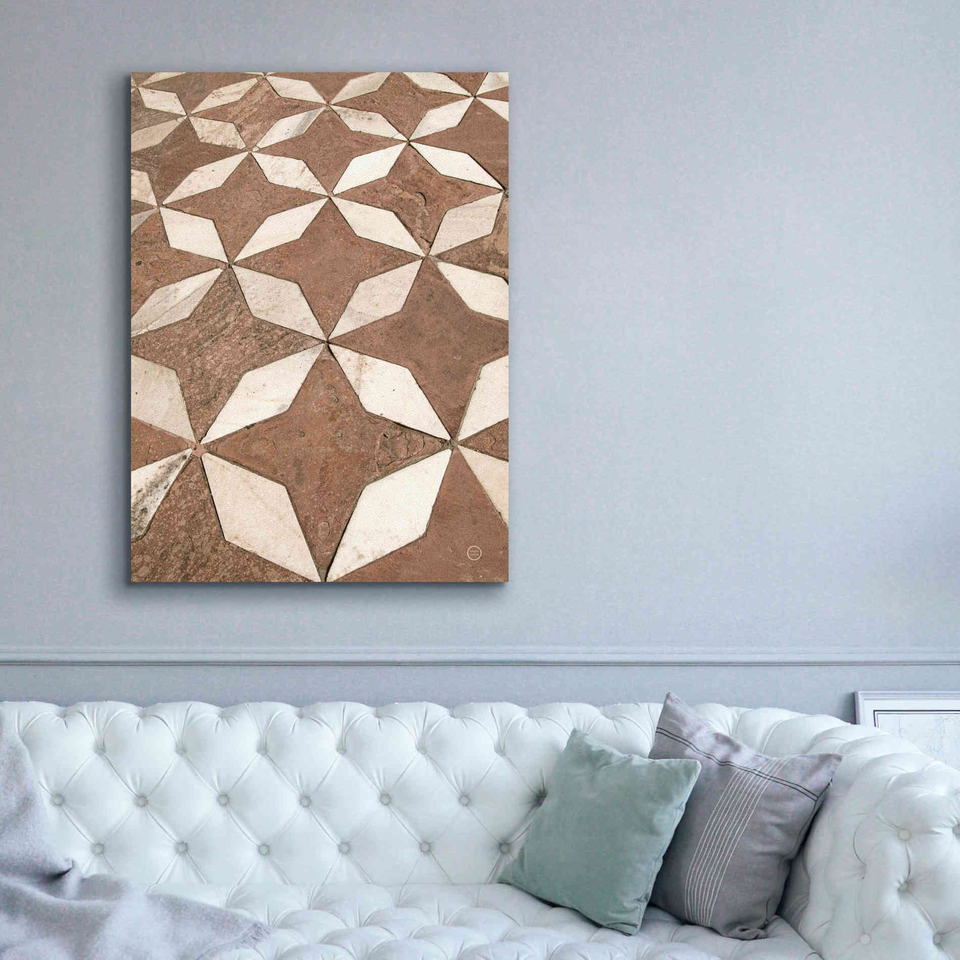 'Mosaic III' by Nathan Larson, Canvas Wall Art,40 x 54