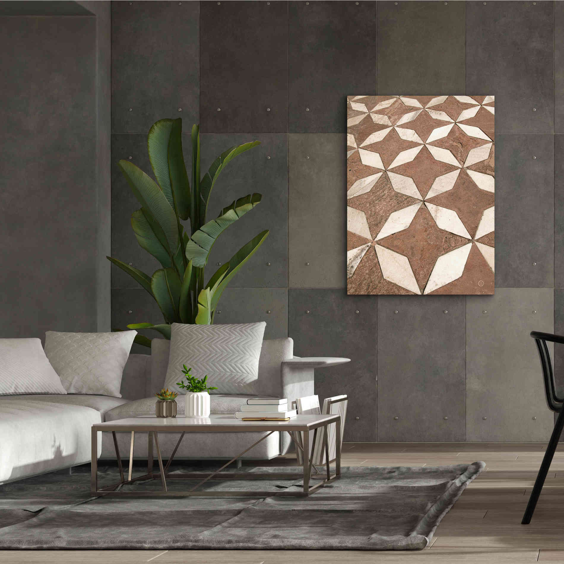 'Mosaic III' by Nathan Larson, Canvas Wall Art,40 x 54