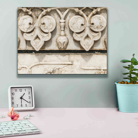 Image of 'Sculptural Detail' by Nathan Larson, Canvas Wall Art,16 x 12