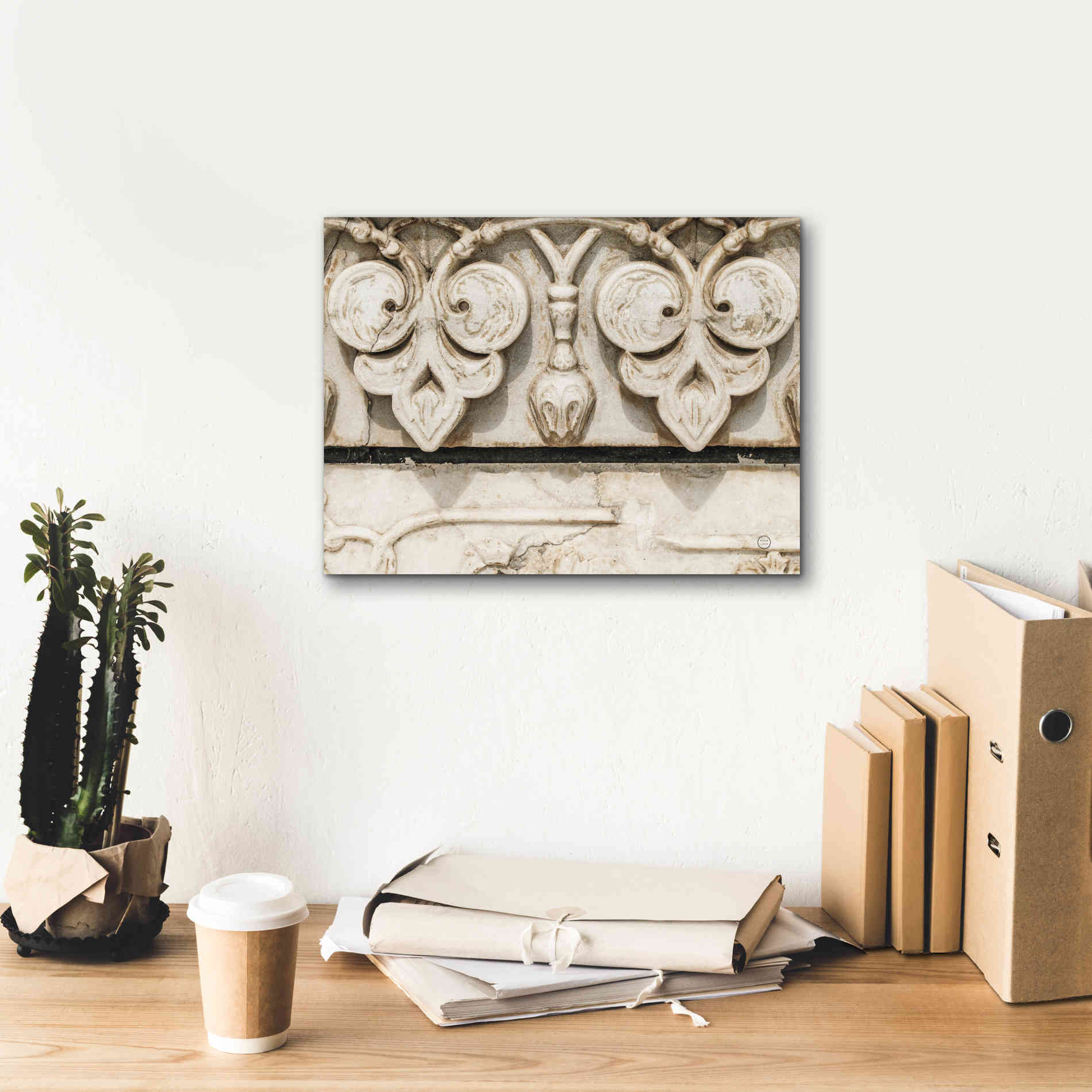 'Sculptural Detail' by Nathan Larson, Canvas Wall Art,16 x 12