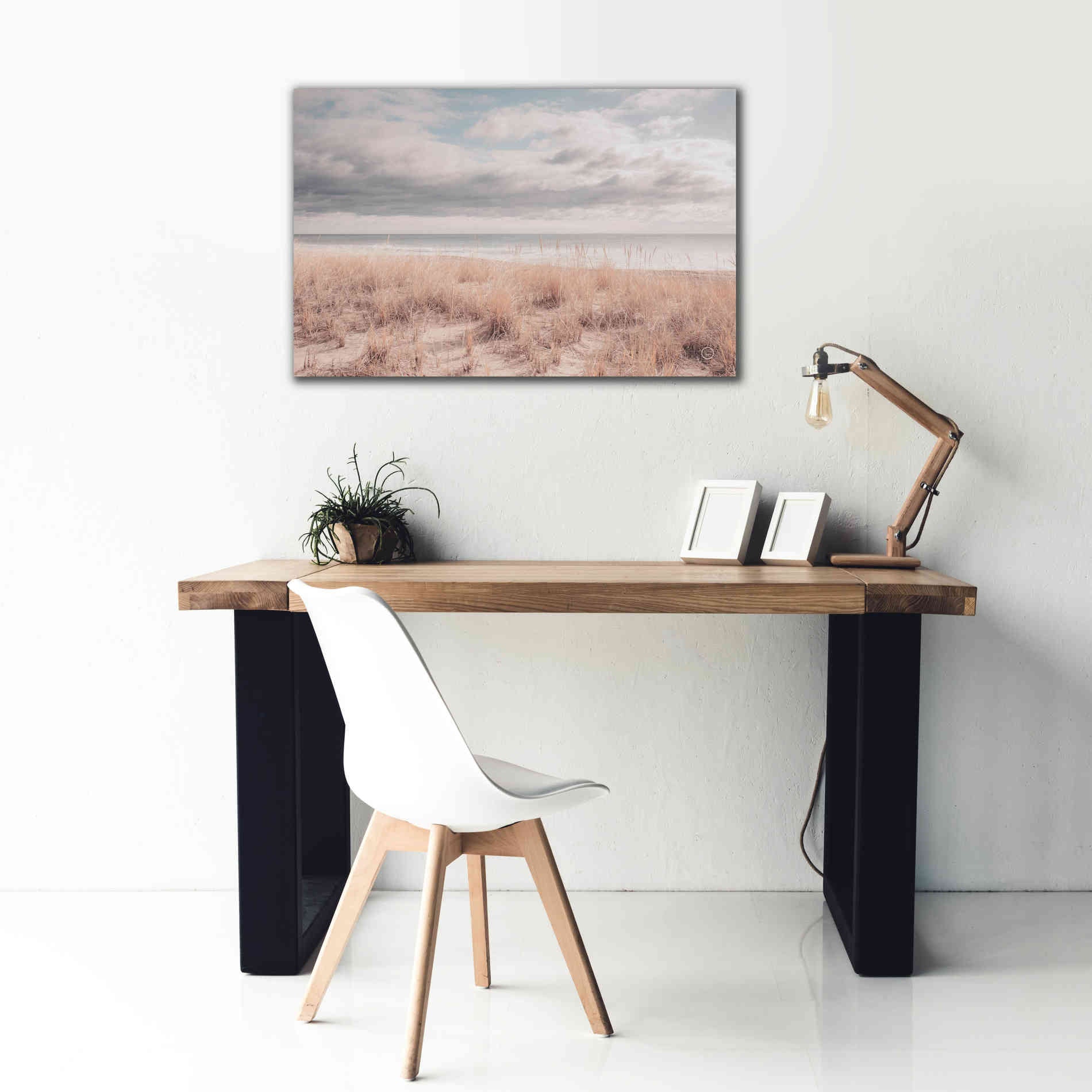 'Soft Oceans' by Nathan Larson, Canvas Wall Art,40 x 26