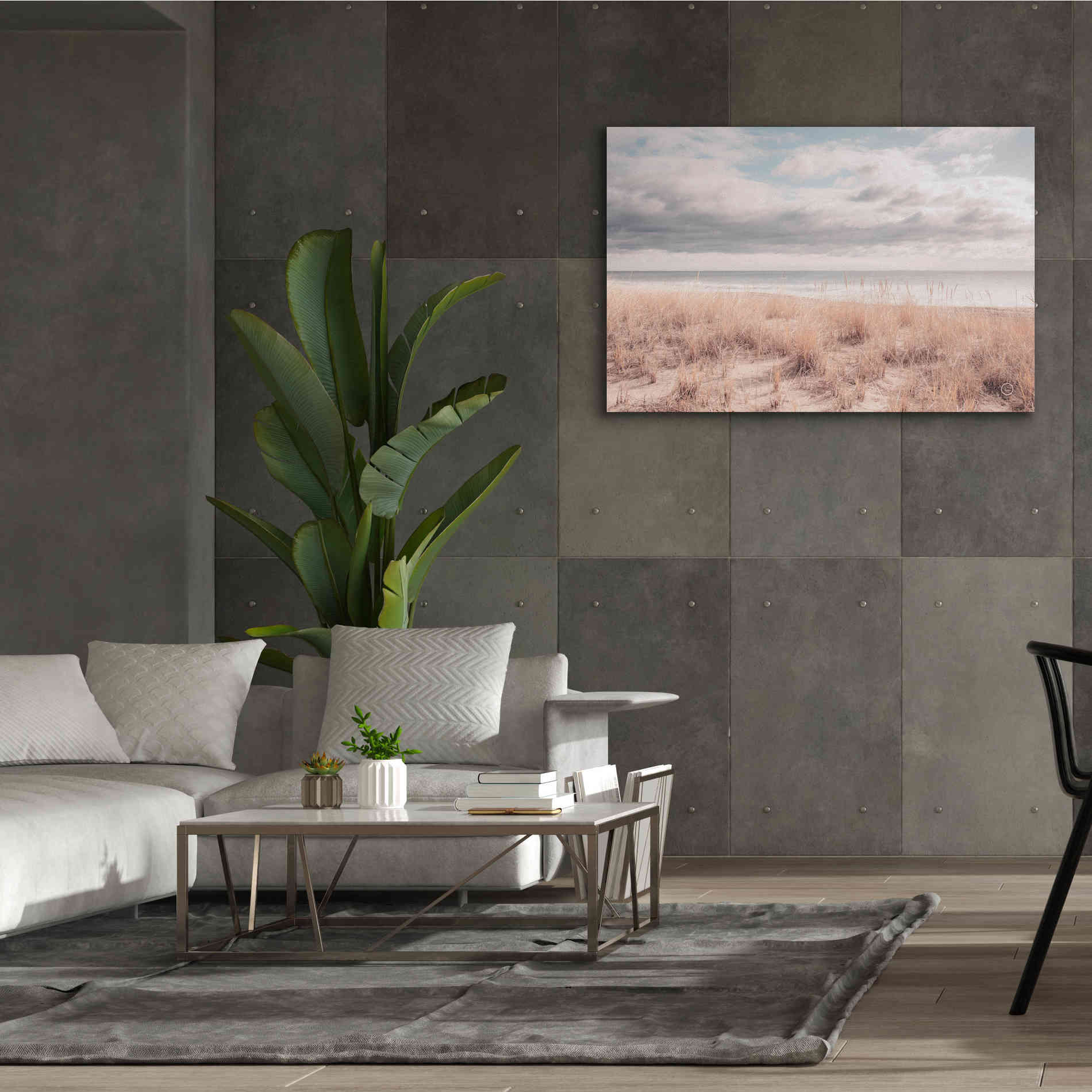 'Soft Oceans' by Nathan Larson, Canvas Wall Art,60 x 40