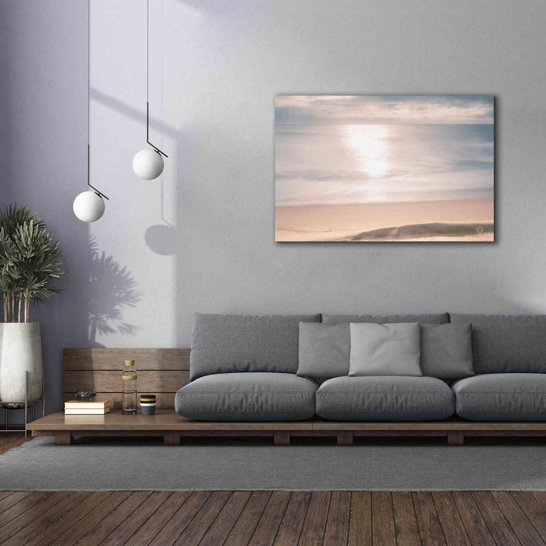 'Smooth Waters' by Nathan Larson, Canvas Wall Art,60 x 40