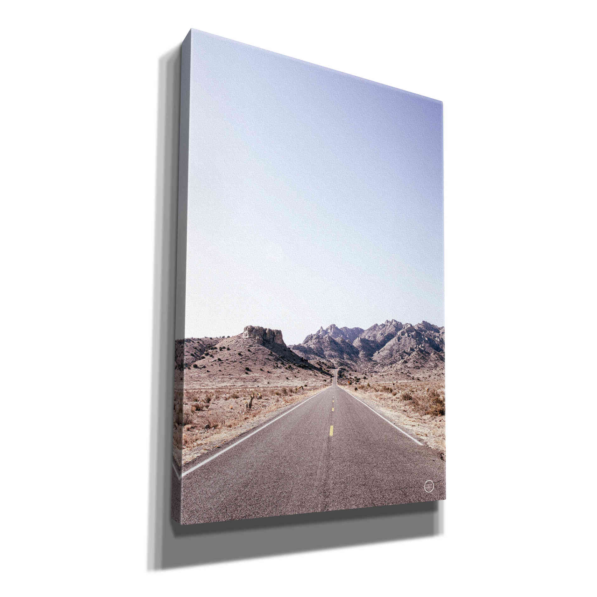'Dusty Desert Dreams Road' by Nathan Larson, Canvas Wall Art