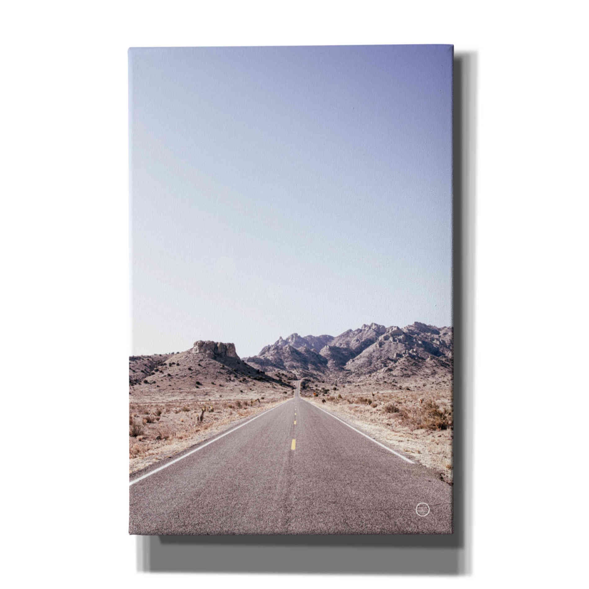 'Dusty Desert Dreams Road' by Nathan Larson, Canvas Wall Art