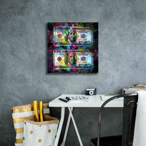 Image of 'Good Day Bad Day,' Canvas Wall Art,18x18