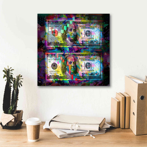 Image of 'Good Day Bad Day,' Canvas Wall Art,18x18