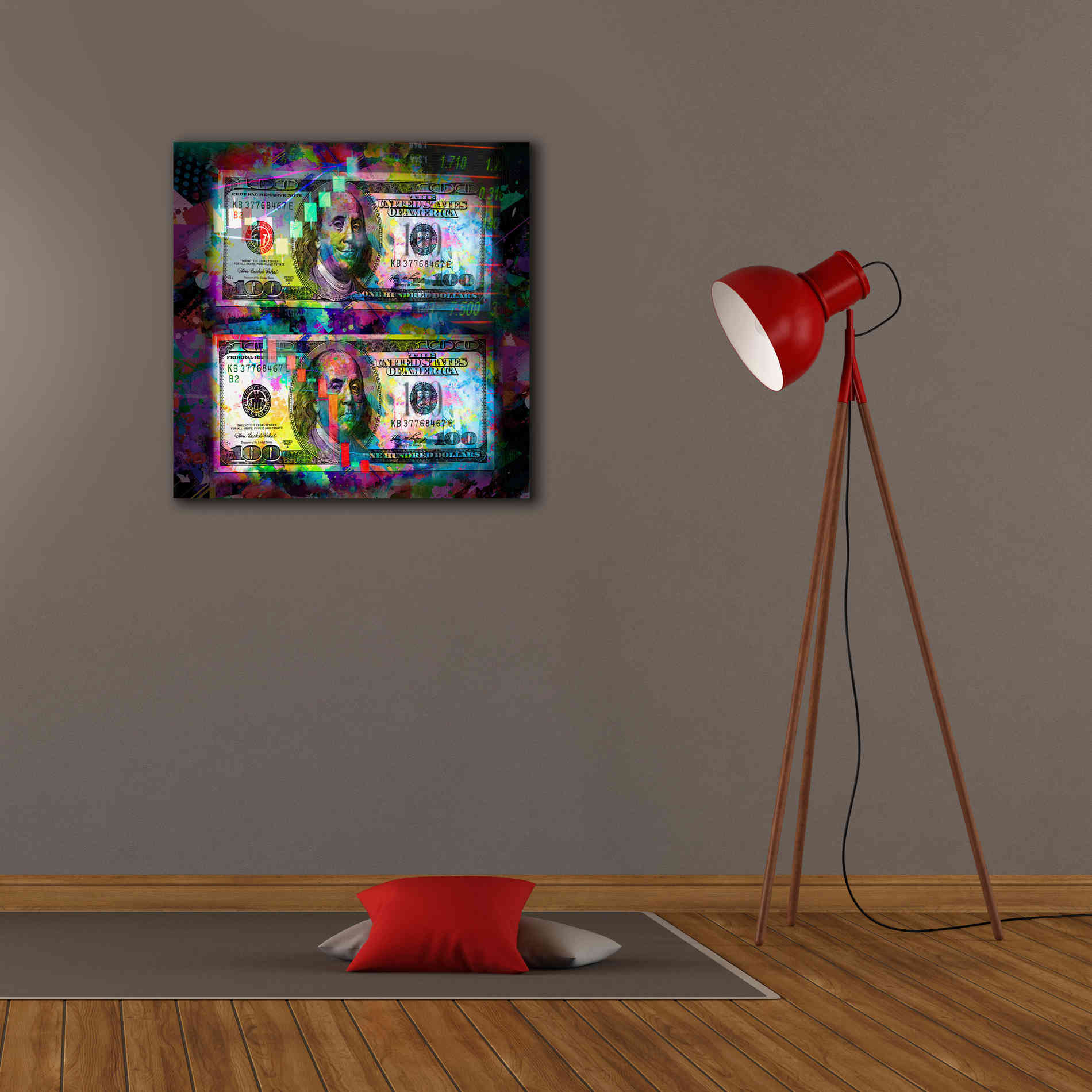 'Good Day Bad Day,' Canvas Wall Art,26x26