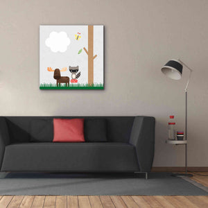 'Woodland Animals I' by Ann Kelle Designs, Canvas Wall Art,37 x 37