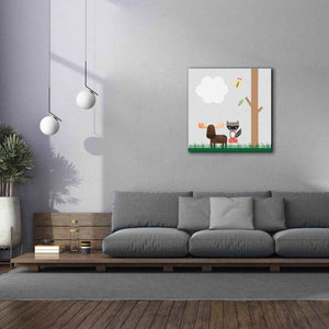 'Woodland Animals I' by Ann Kelle Designs, Canvas Wall Art,37 x 37