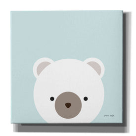 'Cuddly Bear' by Ann Kelle Designs, Canvas Wall Art,12x12x1.1x0,18x18x1.1x0,26x26x1.74x0,37x37x1.74x0