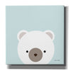 'Cuddly Bear' by Ann Kelle Designs, Canvas Wall Art,12x12x1.1x0,18x18x1.1x0,26x26x1.74x0,37x37x1.74x0