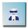 'Cat Super Hero' by Ann Kelle Designs, Canvas Wall Art,12x12x1.1x0,18x18x1.1x0,26x26x1.74x0,37x37x1.74x0