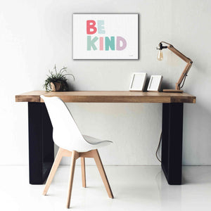 'Be Kind' by Ann Kelle Designs, Canvas Wall Art,26 x 18