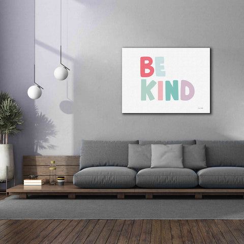 Image of 'Be Kind' by Ann Kelle Designs, Canvas Wall Art,54 x 40