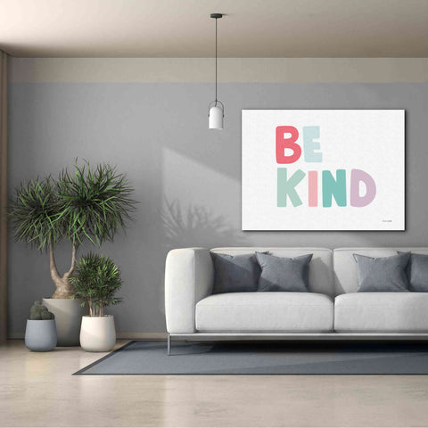 Image of 'Be Kind' by Ann Kelle Designs, Canvas Wall Art,54 x 40