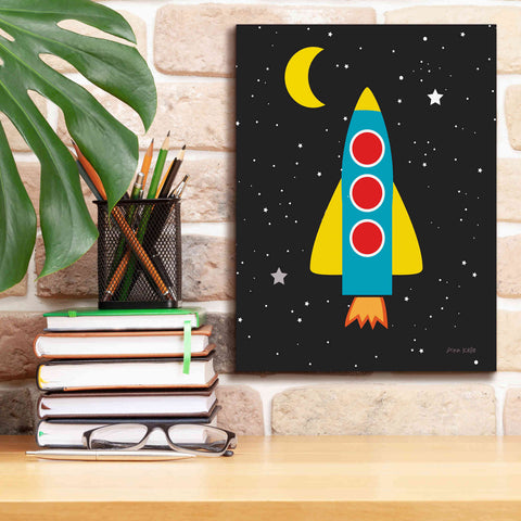 Image of 'Blast Off' by Ann Kelle Designs, Canvas Wall Art,12 x 16